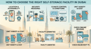 How to Choose the Right Self-Storage Facility in Dubai
