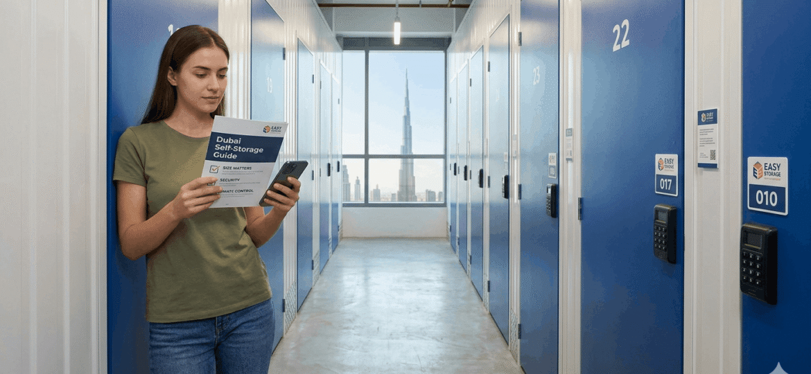 Complete Self Storage Dubai Guide: How to Choose the Best Unit for You